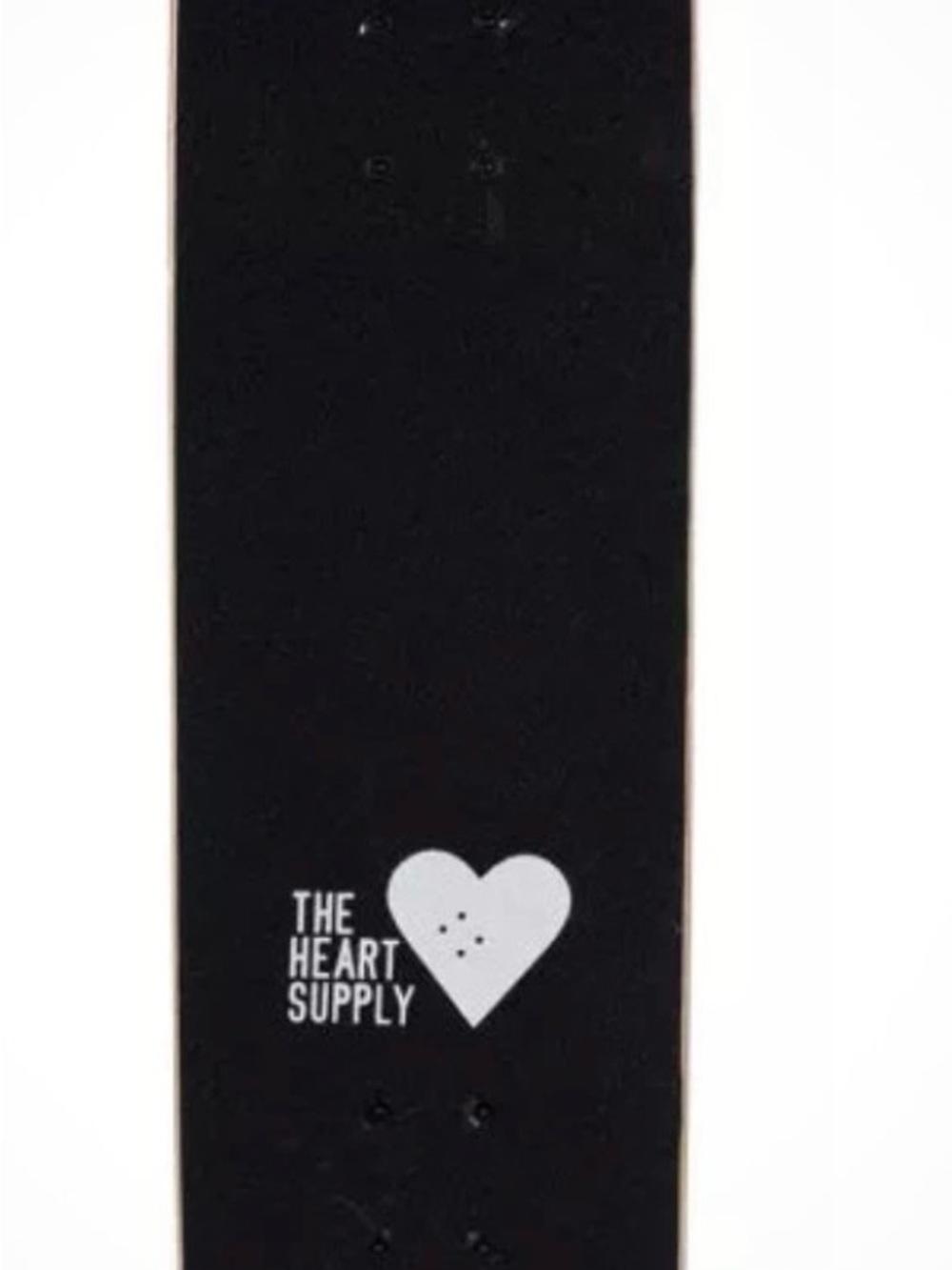 Black Skateboard Deck Skin
